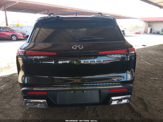 2022 Infiniti Qx60 Autograph მანქანა იყიდება აუქციონზე, vin: 5N1DL1HT8NC343279, აუქციონის ნომერი: 45858430