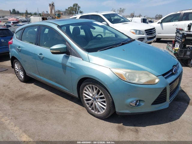 Продажа на аукционе авто 2012 Ford Focus Sel, vin: 1FAHP3M26CL156211, номер лота: 45858461