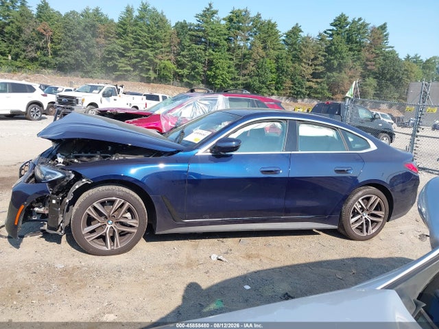 2024 Bmw 430i Gran Coupe Xdrive მანქანა იყიდება აუქციონზე, vin: WBA73AV08RFR34564, აუქციონის ნომერი: 45858480