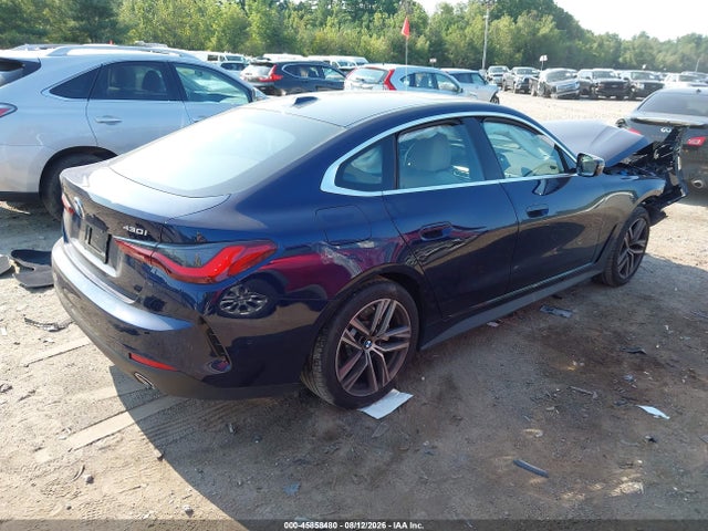 2024 Bmw 430i Gran Coupe Xdrive მანქანა იყიდება აუქციონზე, vin: WBA73AV08RFR34564, აუქციონის ნომერი: 45858480