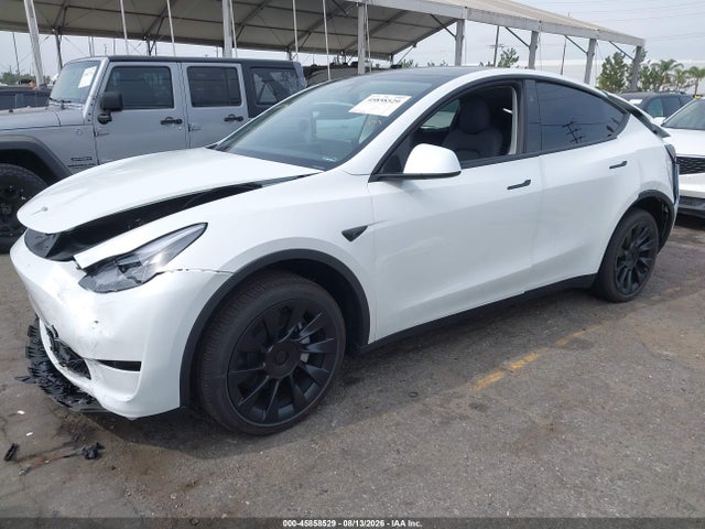 45858529 :رقم المزاد ، 7SAYGDED7SF312941 vin ، 2025 Tesla Model Y Long Range Dual Motor Rear-wheel Drive مزاد بيع