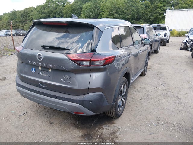 2021 Nissan Rogue Sl Intelligent Awd მანქანა იყიდება აუქციონზე, vin: 5N1AT3CB7MC730157, აუქციონის ნომერი: 45858538
