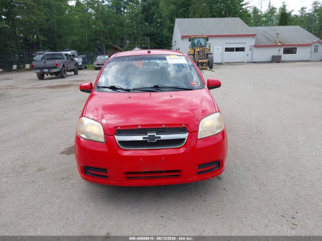 2009 Chevrolet Aveo Lt მანქანა იყიდება აუქციონზე, vin: KL1TD56E69B365955, აუქციონის ნომერი: 45858610