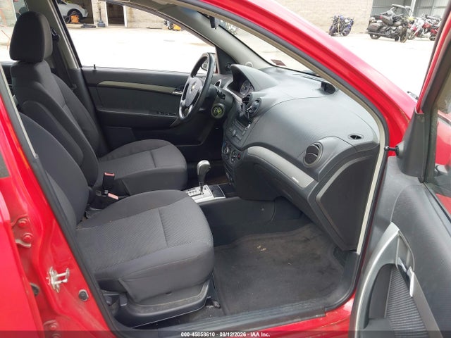 2009 Chevrolet Aveo Lt მანქანა იყიდება აუქციონზე, vin: KL1TD56E69B365955, აუქციონის ნომერი: 45858610