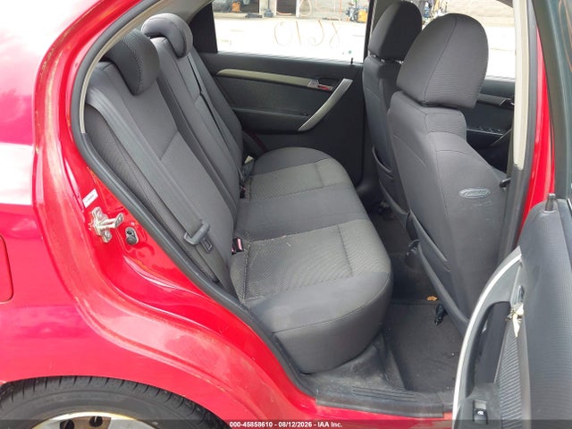 2009 Chevrolet Aveo Lt მანქანა იყიდება აუქციონზე, vin: KL1TD56E69B365955, აუქციონის ნომერი: 45858610