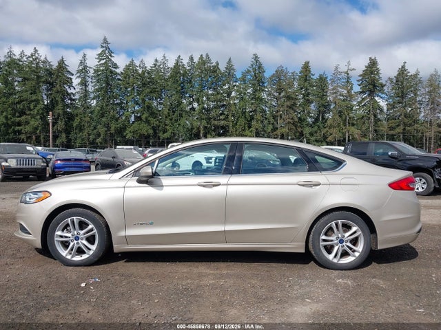 3FA6P0UU5JR261697 Ford Fusion Hybrid S