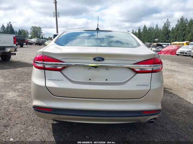 3FA6P0UU5JR261697 Ford Fusion Hybrid S