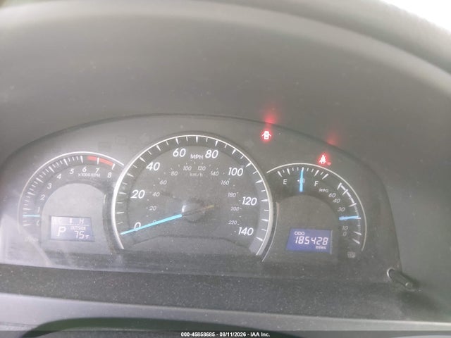45858685 :رقم المزاد ، 4T4BF1FK7CR197172 vin ، 2012 Toyota Camry Le مزاد بيع