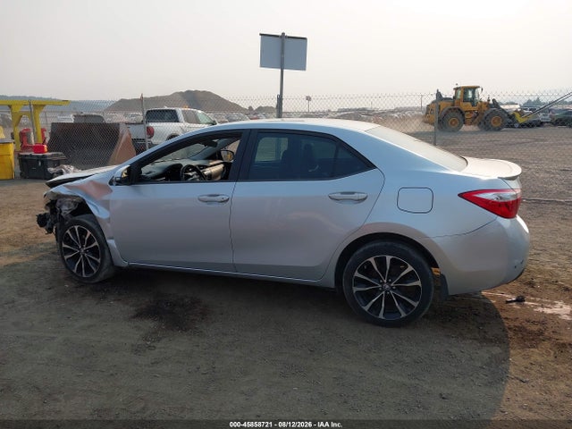 2016 Toyota Corolla S მანქანა იყიდება აუქციონზე, vin: 2T1BURHE5GC585997, აუქციონის ნომერი: 45858721