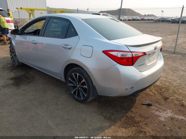 2016 Toyota Corolla S მანქანა იყიდება აუქციონზე, vin: 2T1BURHE5GC585997, აუქციონის ნომერი: 45858721