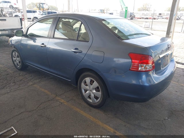 45858742 :رقم المزاد ، JTDBT923184034075 vin ، 2008 Toyota Yaris مزاد بيع