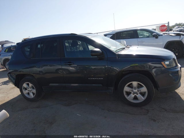 2014 Jeep Compass Sport მანქანა იყიდება აუქციონზე, vin: 1C4NJCBA4ED594733, აუქციონის ნომერი: 45858752