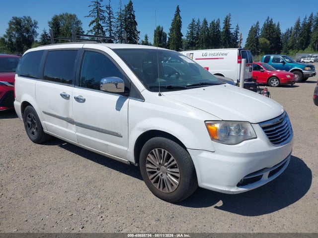 Auction sale of the 2013 Chrysler Town & Country Touring-l, vin: 2C4RC1CG1DR816417, lot number: 45858756