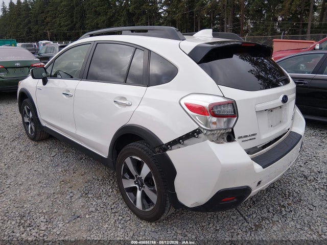 Продажа на аукционе авто 2016 Subaru Crosstrek Hybrid Touring, vin: JF2GPBLC6GH259276, номер лота: 45858786
