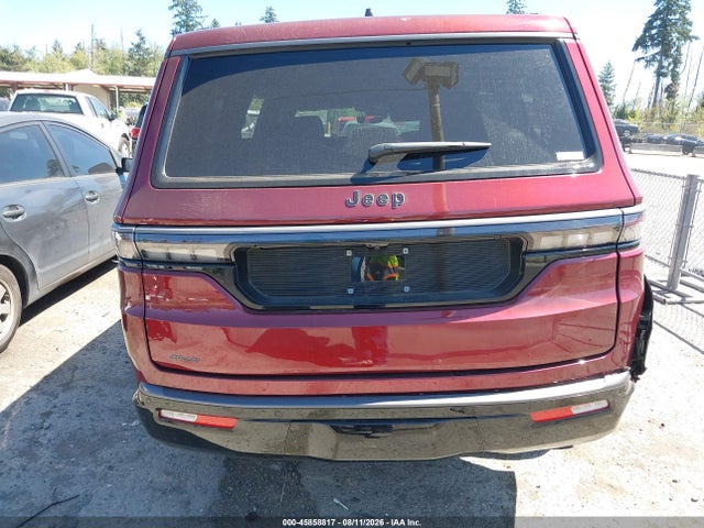 45858817 :رقم المزاد ، 1C4SJVBP0TS187827 vin ، 2026 Jeep Grand Wagoneer Limited Altitude 4x4 مزاد بيع