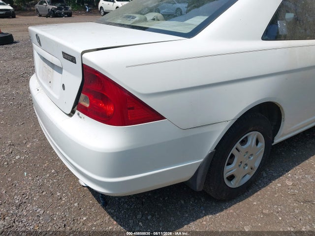 2001 Honda Civic Lx მანქანა იყიდება აუქციონზე, vin: 1HGEM22511L106165, აუქციონის ნომერი: 45858830