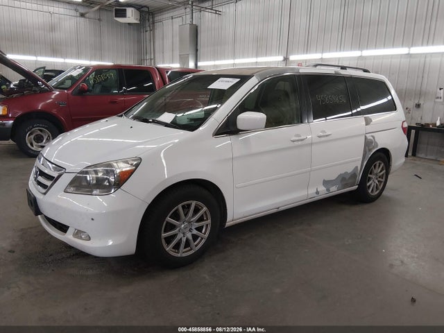 2007 Honda Odyssey Touring მანქანა იყიდება აუქციონზე, vin: 5FNRL38817B091544, აუქციონის ნომერი: 45858856
