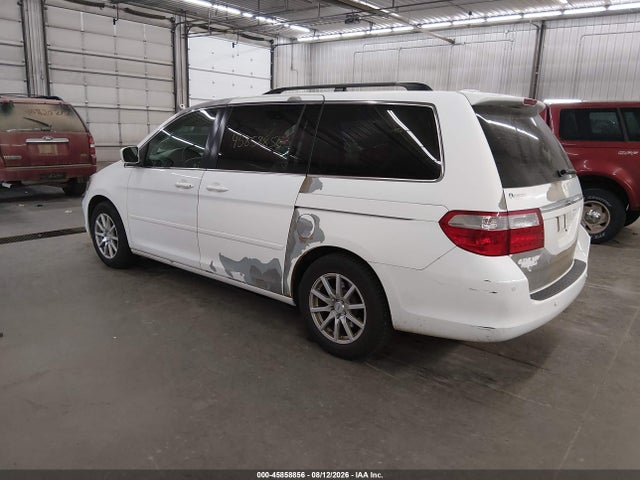 2007 Honda Odyssey Touring მანქანა იყიდება აუქციონზე, vin: 5FNRL38817B091544, აუქციონის ნომერი: 45858856