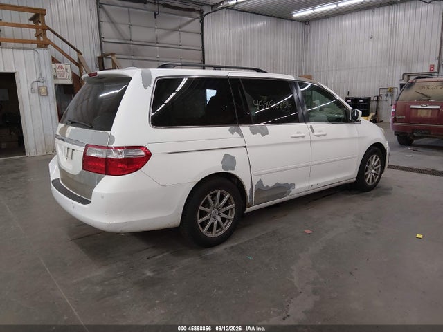 2007 Honda Odyssey Touring მანქანა იყიდება აუქციონზე, vin: 5FNRL38817B091544, აუქციონის ნომერი: 45858856