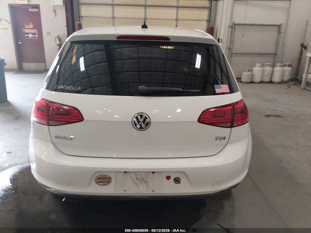 3VW2A7AU1FM018574 Volkswagen Golf Tdi Se 4-door