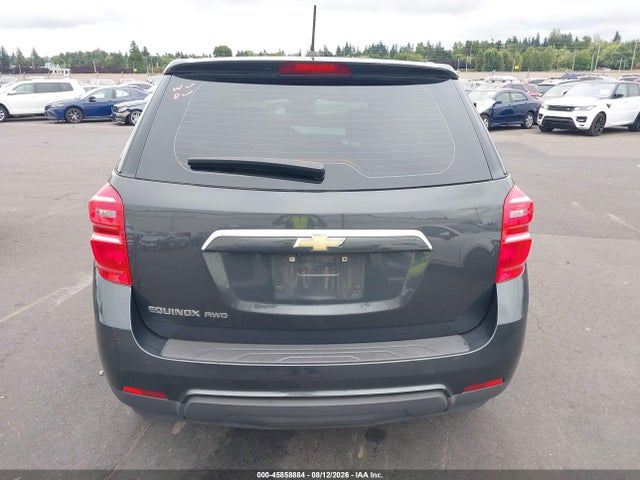 2017 Chevrolet Equinox Ls მანქანა იყიდება აუქციონზე, vin: 2GNFLEEK1H6261723, აუქციონის ნომერი: 45858884