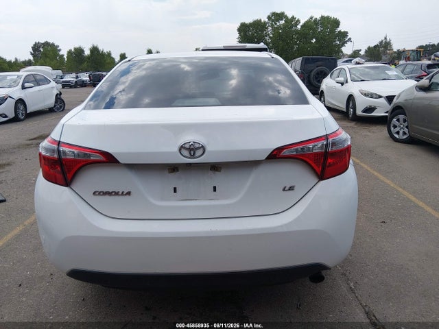 Продажа на аукционе авто 2015 Toyota Corolla Le, vin: 5YFBURHE6FP266333, номер лота: 45858935