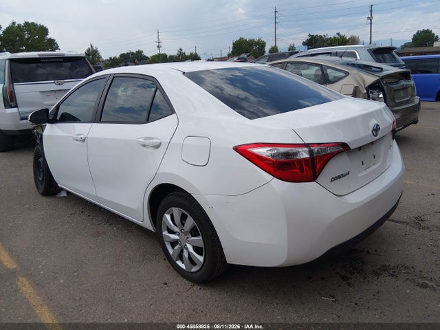 Продажа на аукционе авто 2015 Toyota Corolla Le, vin: 5YFBURHE6FP266333, номер лота: 45858935