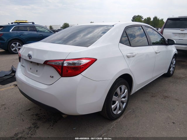 Продажа на аукционе авто 2015 Toyota Corolla Le, vin: 5YFBURHE6FP266333, номер лота: 45858935