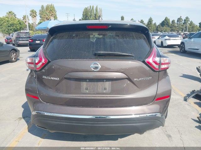 Nissan Murano Platinum 2018 5N1AZ2MG7JN138244 Image 17