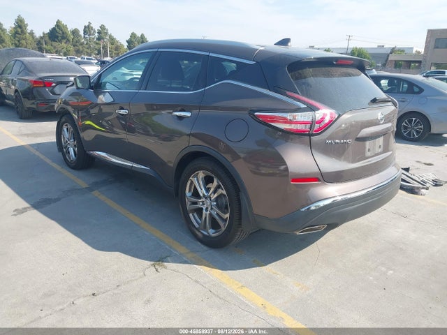 Nissan Murano Platinum 2018 5N1AZ2MG7JN138244 Image 3