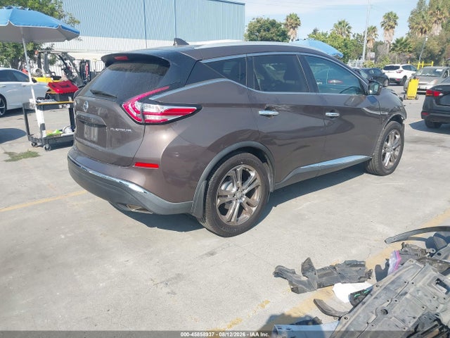 Nissan Murano Platinum 2018 5N1AZ2MG7JN138244 Image 4