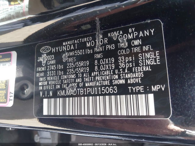 Genesis Gv70 2.5t Awd 2023 KMUMADTB1PU115063 Image 9