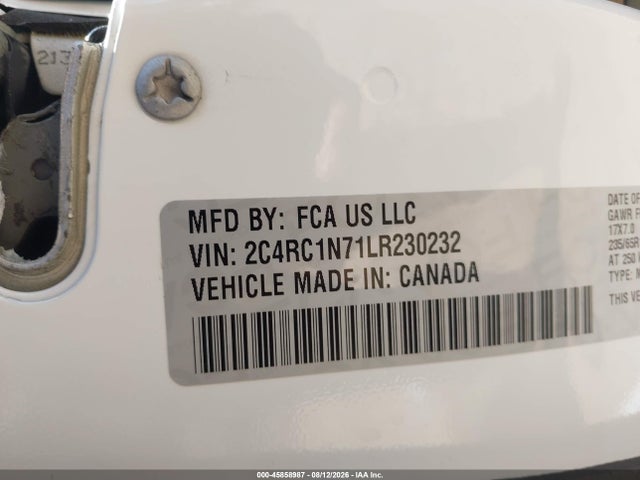 Chrysler Pacifica Hybrid Limited 2020 2C4RC1N71LR230232 Image 9