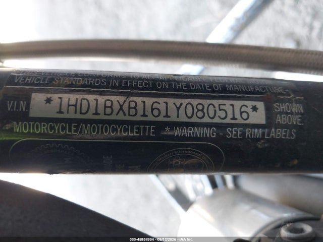 Aukcja sprzedaży 2001 Harley-davidson Flstfi, vin: 1HD1BXB161Y080516, numer aukcji: 45858994