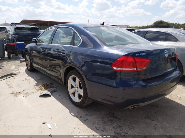 Продажа на аукционе авто 2013 Volkswagen Passat 2.5l Se, vin: 1VWBP7A38DC102492, номер лота: 45859041