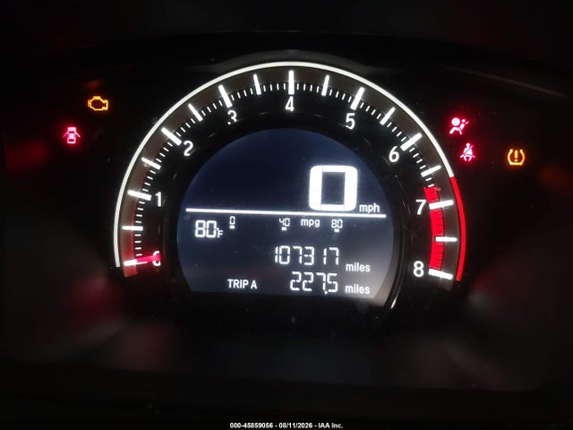 45859056 :رقم المزاد ، 19XFC2F59GE086457 vin ، 2016 Honda Civic Lx مزاد بيع