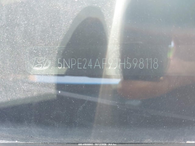 Продаж на аукціоні авто 2018 Hyundai Sonata Se, vin: 5NPE24AF9JH598118, номер лоту: 45859063
