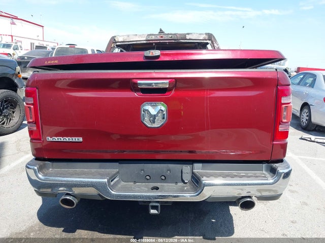45859084 :رقم المزاد ، 1C6RREJT9KN527230 vin ، 2019 Ram 1500 Laramie  4x2 5'7 Box مزاد بيع