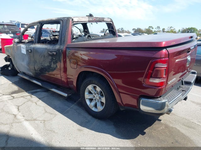45859084 :رقم المزاد ، 1C6RREJT9KN527230 vin ، 2019 Ram 1500 Laramie  4x2 5'7 Box مزاد بيع