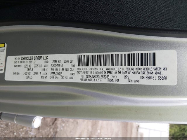 Aukcja sprzedaży 2012 Jeep Wrangler Unlimited Sahara, vin: 1C4BJWEG6CL253289, numer aukcji: 45859113