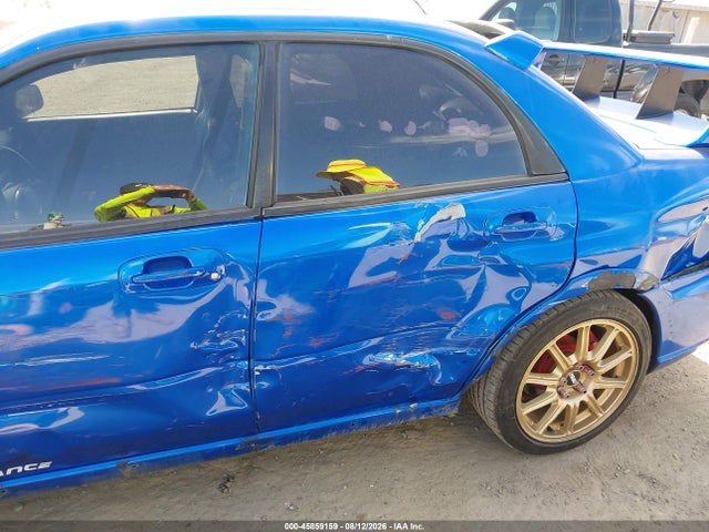 2007 Subaru Impreza Wrx Tr მანქანა იყიდება აუქციონზე, vin: JF1GD756X7G513398, აუქციონის ნომერი: 45859159