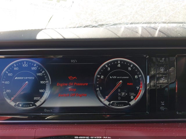 Aukcja sprzedaży 2016 Mercedes-benz Amg S 63 4matic, vin: WDDXJ7JB1GA014469, numer aukcji: 45859185