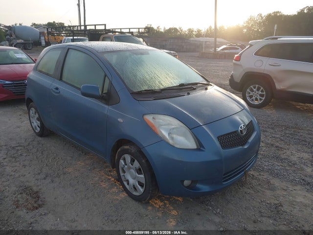 45859195 :رقم المزاد ، JTDJT923275121553 vin ، 2007 Toyota Yaris مزاد بيع