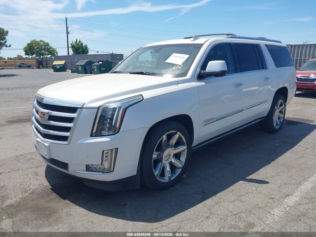 2016 Cadillac Escalade Esv Premium Collection მანქანა იყიდება აუქციონზე, vin: 1GYS4JKJ4GR217480, აუქციონის ნომერი: 45859206