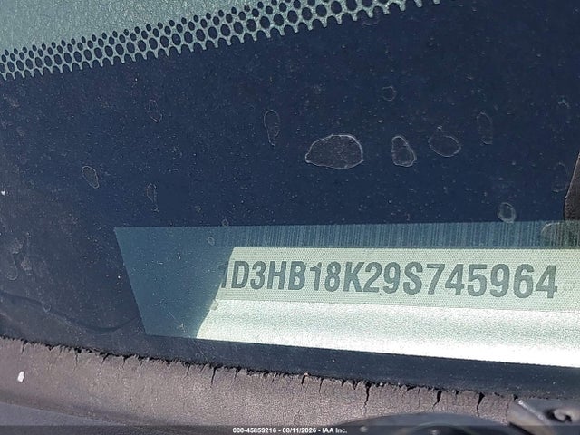 Aukcja sprzedaży 2009 Dodge Ram 1500 St, vin: 1D3HB18K29S745964, numer aukcji: 45859216