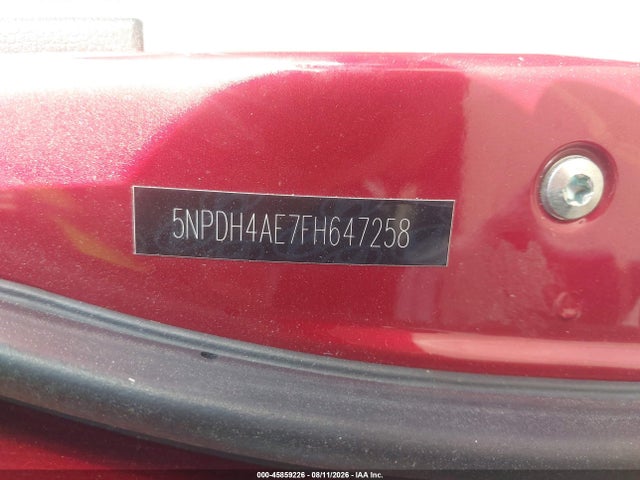 Hyundai ELANTRA SE 2015 5NPDH4AE7FH647258 Image 9