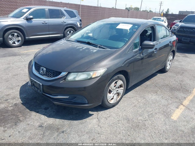 Honda Civic Lx 2014 2HGFB2F57EH516685 Image 2