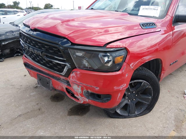 2022 Ram 1500 Lone Star  4x2 5'7 Box მანქანა იყიდება აუქციონზე, vin: 1C6RREFG6NN472395, აუქციონის ნომერი: 45859304