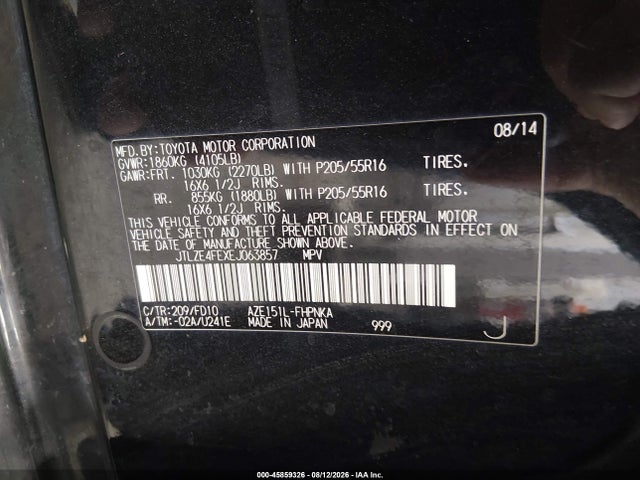 Scion XB 2014 JTLZE4FEXEJ063857 Image 9