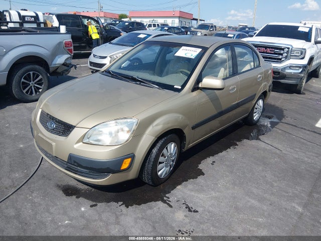 45859346 :رقم المزاد ، KNADE123376188341 vin ، 2007 Kia Rio Lx مزاد بيع